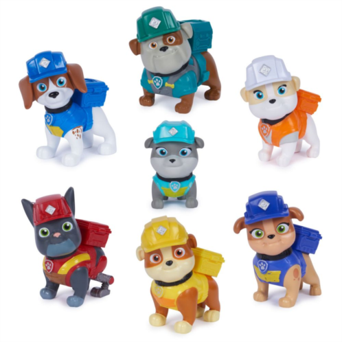 PAW Patrol Rubble & Crew 7-pack Collectible Action Figures