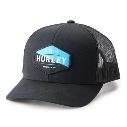 Mens Hurley Side Street Trucker Hat
