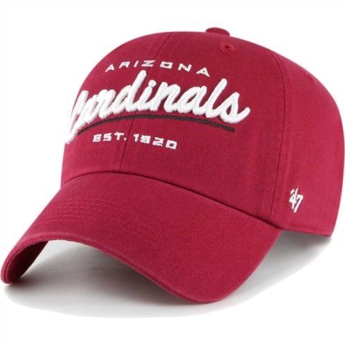 Unbranded Womens 47 Cardinal Arizona Cardinals Sidney Clean Up Adjustable Hat