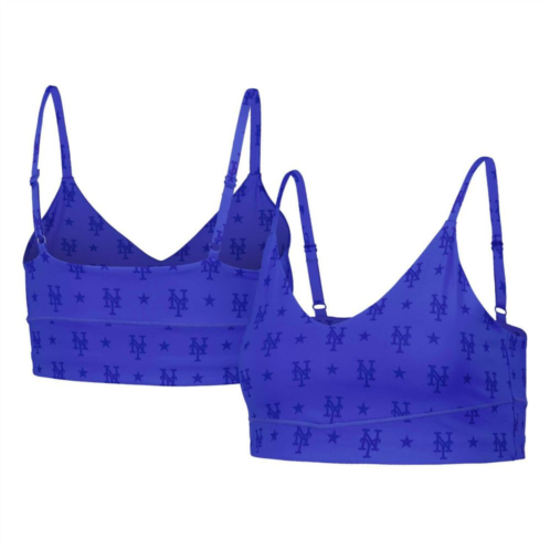 Unbranded Womens Royal New York Mets Active Bra