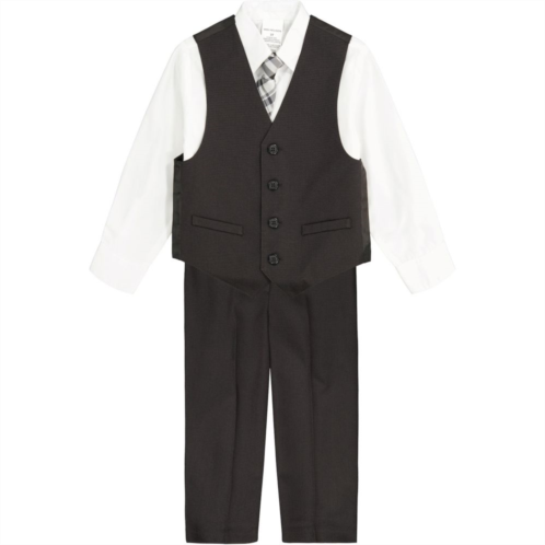 Toddler Boy Van Heusen Pin Dot Vest, Shirt, Bowtie & Pants Set