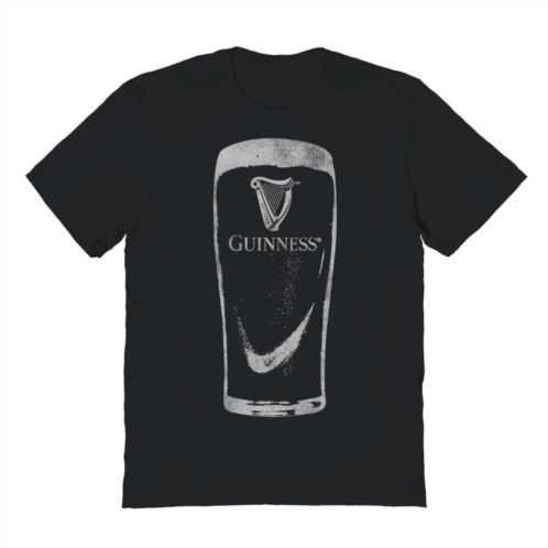 Licensed Character Mens Guinness Pint Glass Graphic Tee