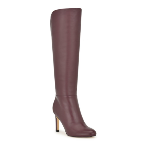 Nine West Sancha Womens Leather Knee-High Boots