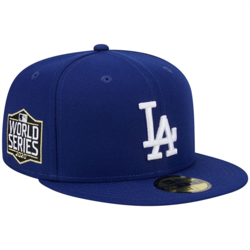Mens New Era Royal Los Angeles Dodgers 2020 World Series Team Color 59FIFTY Fitted Hat