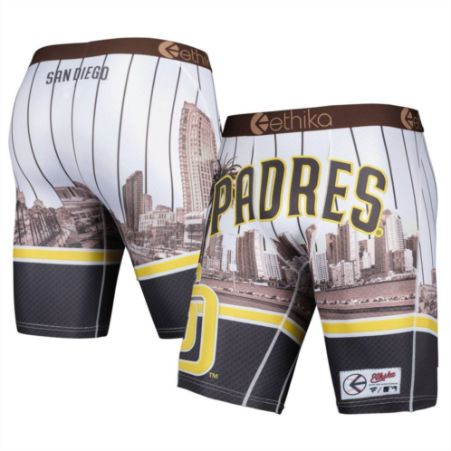 Unbranded Mens Ethika White San Diego Padres Jerseyscape Boxer Briefs