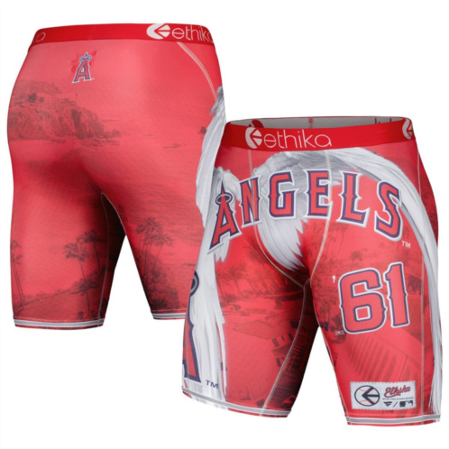 Unbranded Mens Ethika Red Los Angeles Angels Jerseyscape Boxer Briefs