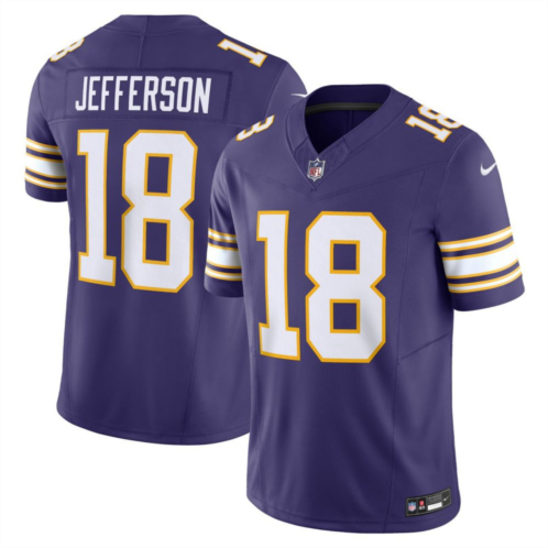 Mens Nike Justin Jefferson Purple Minnesota Vikings Classic Vapor F.U.S.E. Limited Jersey