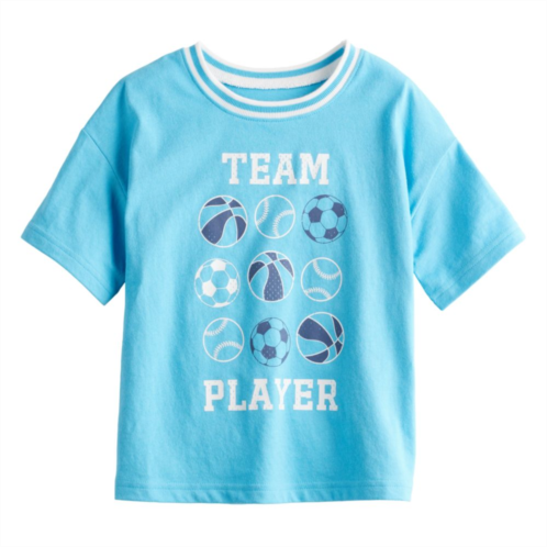 Baby & Toddler Boy Jumping Beans Relaxed Sporty Graphic Tee