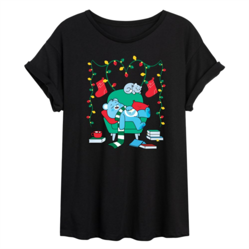 Licensed Character Juniors Care Bears Unlock The Magic Cozy Flowy Tee