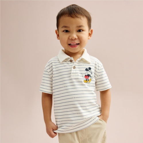 Disney/Jumping Beans Disneys Mickey Mouse Baby & Toddler Boy Striped Polo Shirt by Jumping Beans