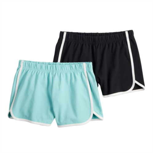 Girls 6-20 SO 2-Pack Essential Cheer Shorts in Regular & Plus Size