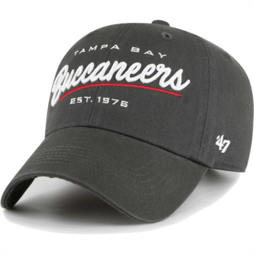 Unbranded Womens 47 Pewter Tampa Bay Buccaneers Sidney Clean Up Adjustable Hat