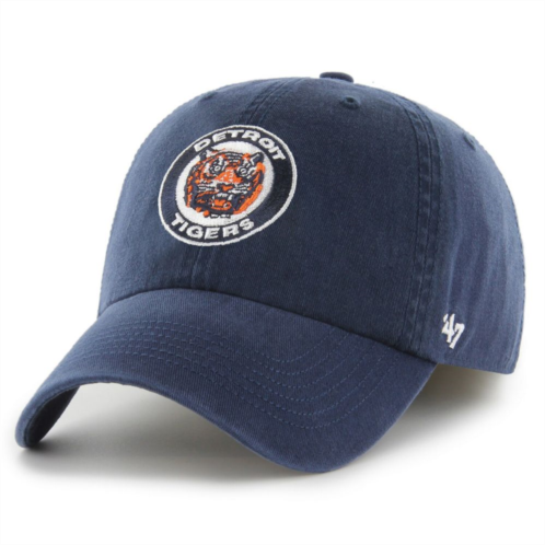Unbranded Mens 47 Navy Detroit Tigers Cooperstown Collection Franchise Fitted Hat