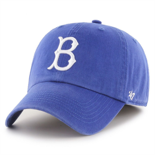 Unbranded Mens 47 Royal Brooklyn Dodgers Cooperstown Collection Franchise Fitted Hat