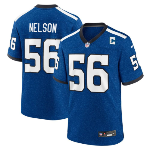 Mens Nike Quenton Nelson Royal Indianapolis Colts Indiana Nights Alternate Game Jersey