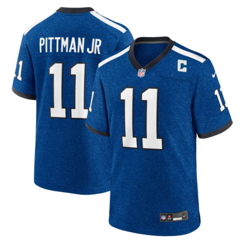 Mens Nike Michael Pittman Jr. Royal Indianapolis Colts Indiana Nights Alternate Game Jersey