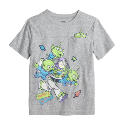 Disney/Jumping Beans Disney/Pixars Toy Story Boys 4-12 Buzz Lightyear & Aliens Pocket Graphic Tee by Jumping Beans