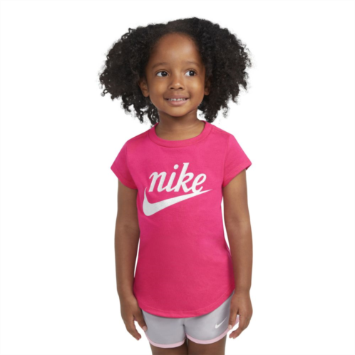 Toddler Girls Nike Futura Logo Graphic Tee