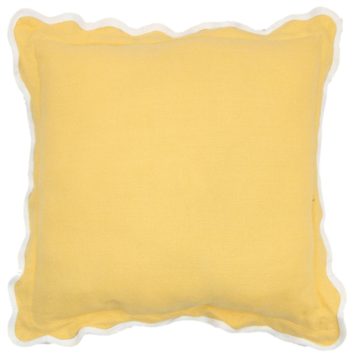 Sonoma Goods For Life Scalloped Solid Outdoor Pillow