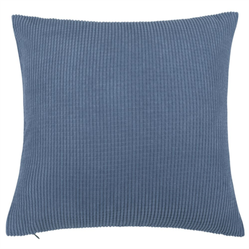 PiccoCasa Decorative Throw Pillow Cover Corduroy Corn Striped Cushion Cover, 18 x 18