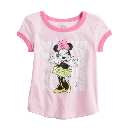 Disney/Jumping Beans Disneys Minnie Mouse Baby & Toddler Girl Graphic Ringer Tee by Jumping Beans