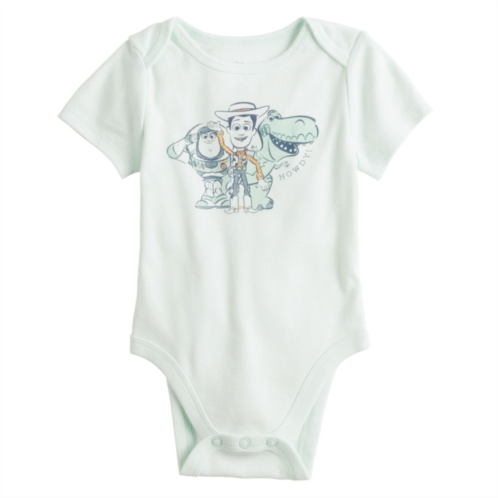 Disney/Jumping Beans Disney/Pixars Toy Story Character Baby Boy Short Sleeve Lapped Shoulder Bodysuit by Jumping Beans