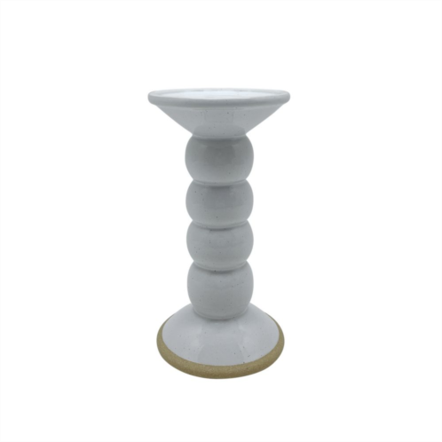 Sonoma Goods For Life Tall Bobbin Pillar Candle Holder Table Decor
