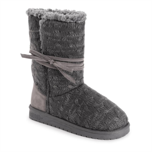 Essentials by MUK LUKS Clementine Womens Boot Slippers
