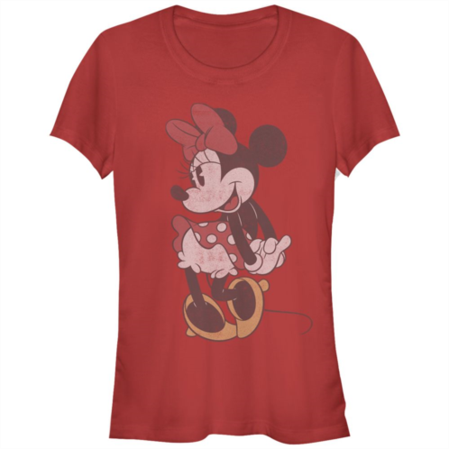 Disneys Minnie Mouse Juniors Flirty Mode Graphic Tee