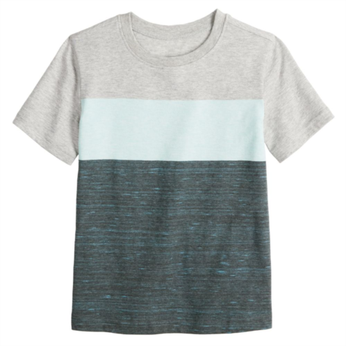 Boys 4-12 Jumping Beans Textured Colorblock Tee
