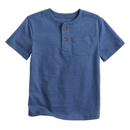 Baby & Toddler Boy Jumping Beans Chest Pocket Henley Tee