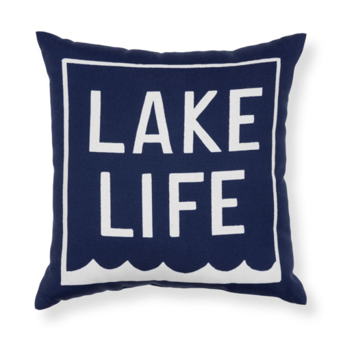 Sonoma Goods For Life Lake Life Outdoor Throw Pillow
