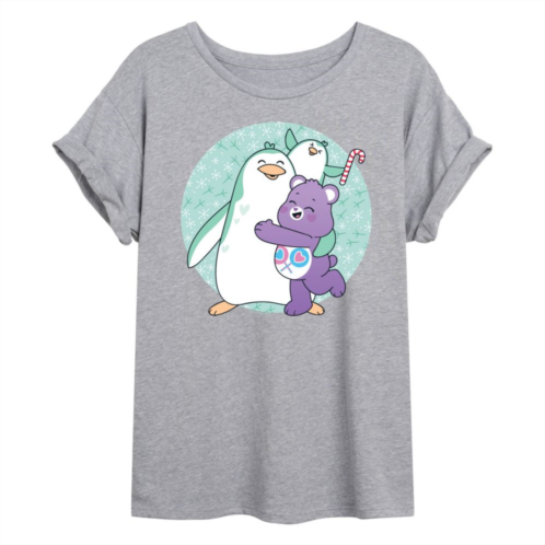 Licensed Character Juniors Care Bears Unlock The Magic Penguins Flowy Tee