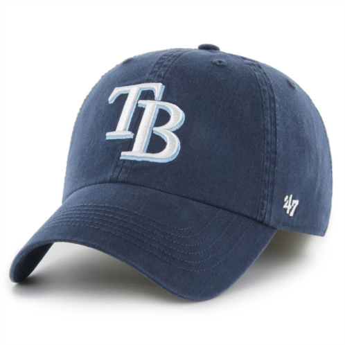 Unbranded Mens 47 Navy Tampa Bay Rays Franchise Logo Fitted Hat
