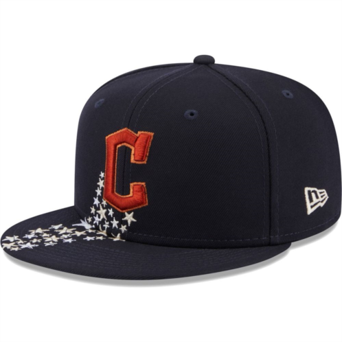 Mens New Era Navy Cleveland Guardians Meteor 59FIFTY Fitted Hat