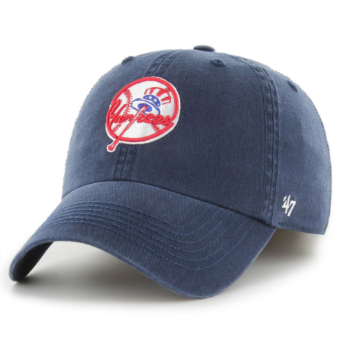 Unbranded Mens 47 Navy New York Yankees Franchise Logo Fitted Hat