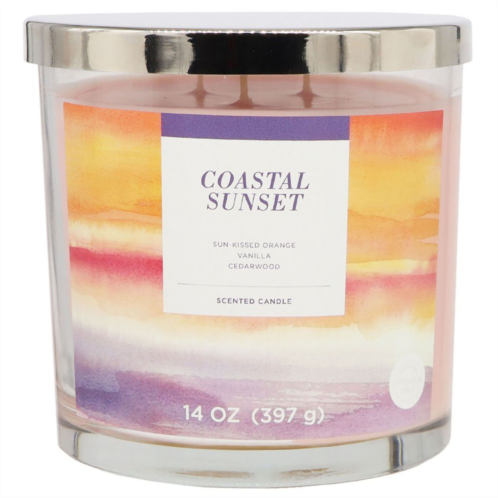 Sonoma Goods For Life Coastal Sunset 14-oz. Single Pour Scented Candle Jar