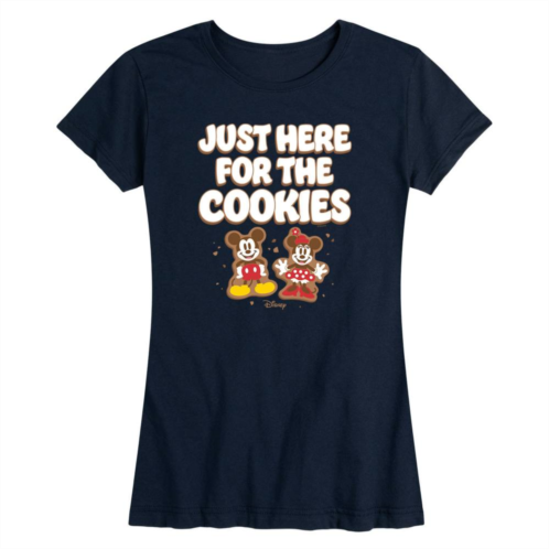 Licensed Character Juniors Disney Just Here For The Cookies Graphic Tee