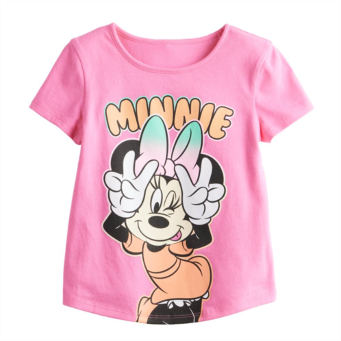 Disneys Minnie Mouse Baby & Toddler Girl Adaptive Double-Layer Tee by Jumping Beans