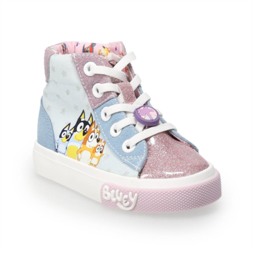 Licensed Character Toddler Girls Bluey High Top Sneakers