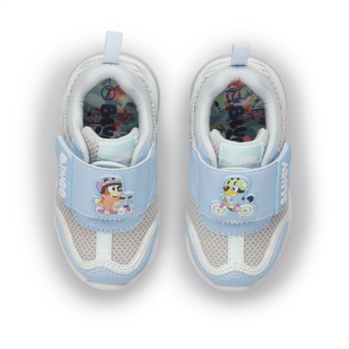 Licensed Character Toddler Boys Bluey & Bingo Light-Up Athletic Shoes