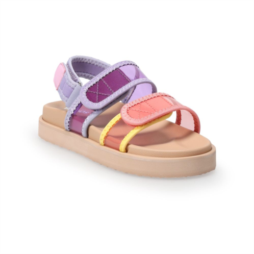 Sonoma Goods For Life Boppi Girls Lucite Sandals