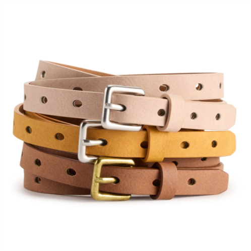 Womens Sonoma Goods For Life 3-Belt Harness