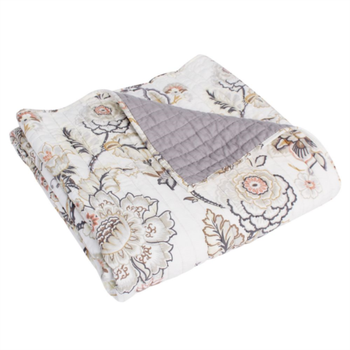Levtex Home Ophelia Blush Quilted Throw