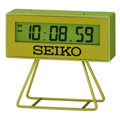 Seiko Olympia Gold Finish Mini Marathon Alarm Clock
