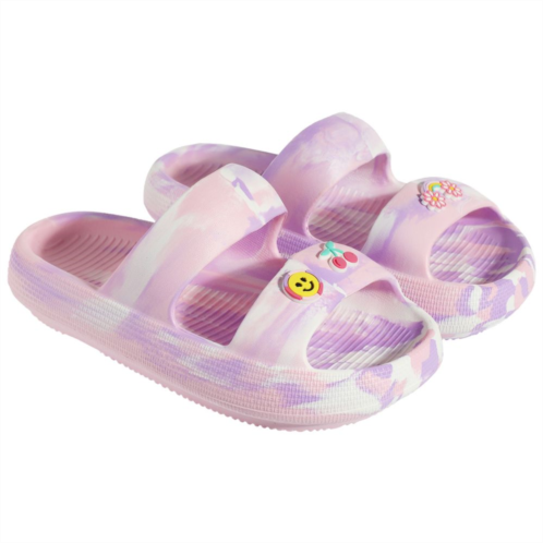 Elli by Capelli Girls Jelly Patches Slide Sandals