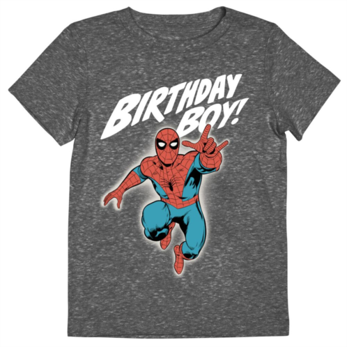 Boys 4-12 Jumping Beans Marvel Spider-Man Birthday Boy Graphic Tee