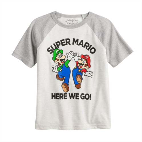Boys 4-12 Jumping Beans Short Sleeve Super Mario Graphic Tee