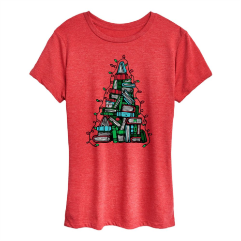 Licensed Character Womens Book Christmas Tree Graphic Tee