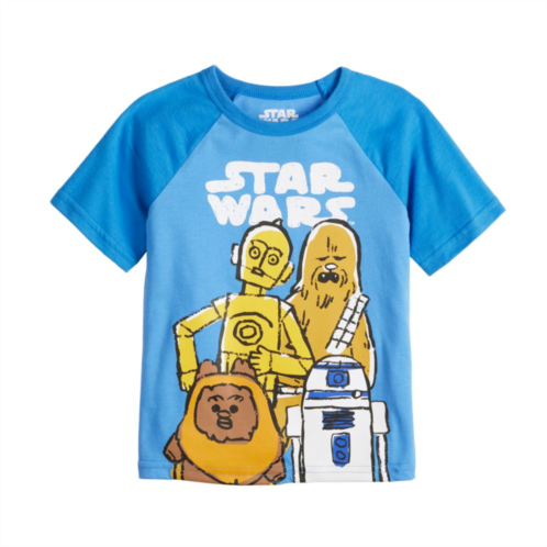 Baby & Toddler Boy Jumping Beans Star Wars Droids, Chewbacca, & Ewok Graphic Tee